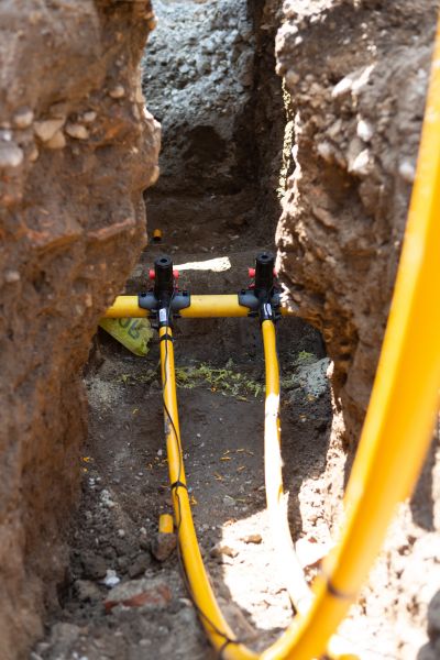 Propane Piping in Ventura